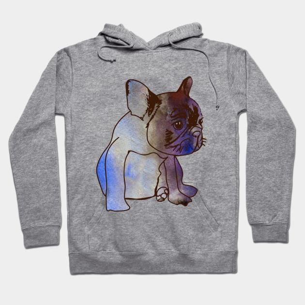 Cute Baby Dog Hoodie by Manitarka